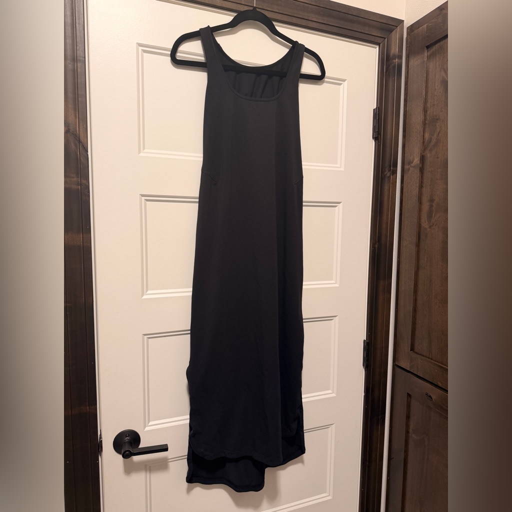 Lululemon Pima Cotton Open-Back Midi Dress